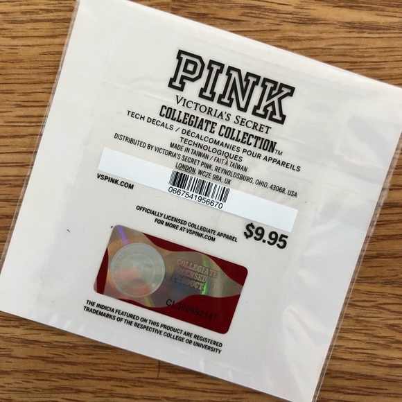 Victoria’s Secret PINK Ohio State, Brutus Buckeye Tech Decal/Sticker, 3 - Picture 2 of 2